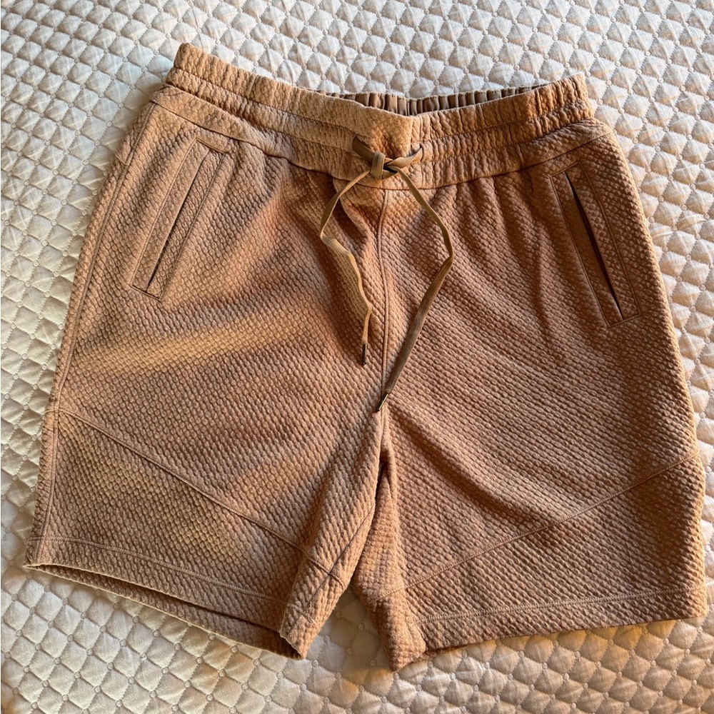 7 Diamonds Caramel 7”  High Waist Shorts